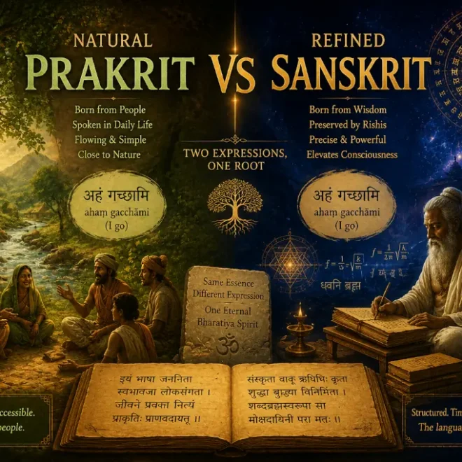 Why Sanskrit is important? – Natural Prakrit and Refined Sanskrit
