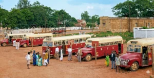 Shivaji Nagar Bus Stand in 1950