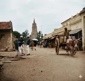 St. Mary's Basilica in 1900s