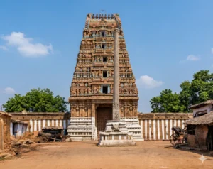 Halsur Temple in 1868